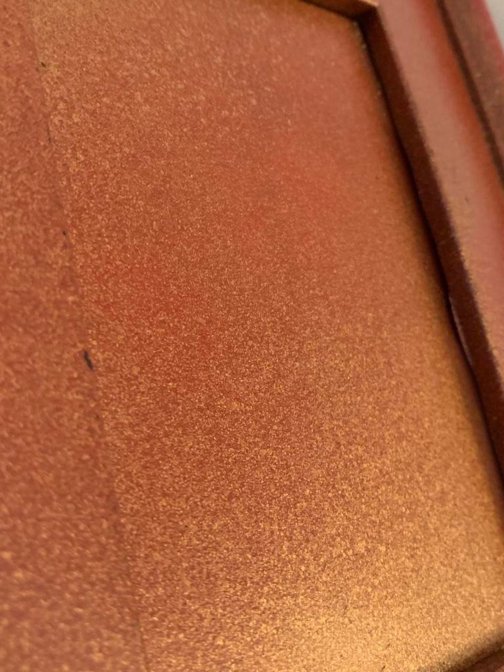Rust-Textured Decorative Picture Frame - Brown - Picture 4 of 4